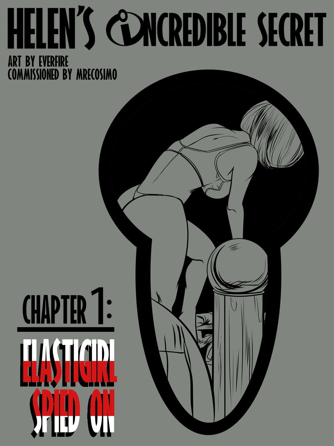 Elastigirl Spied On page 1 full