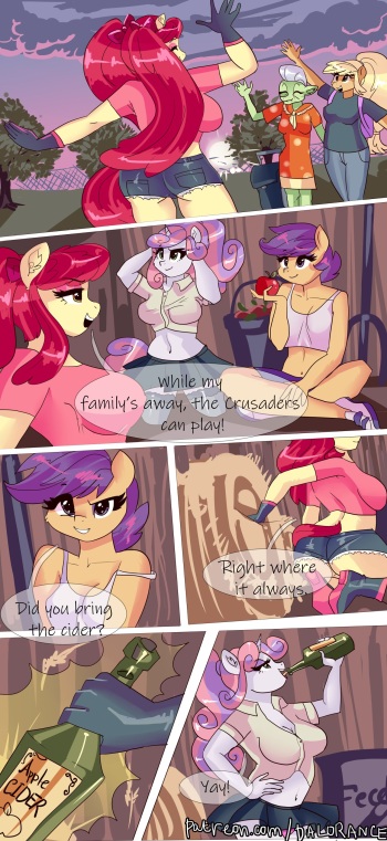 [Xjenn9/dalorance] CMC In The Barn (Ongoing) cover