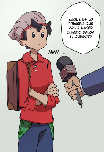 [Nisego] Can’t wait for the new pokemon! (Pokémon Sword and Shield) [Spanish] cover