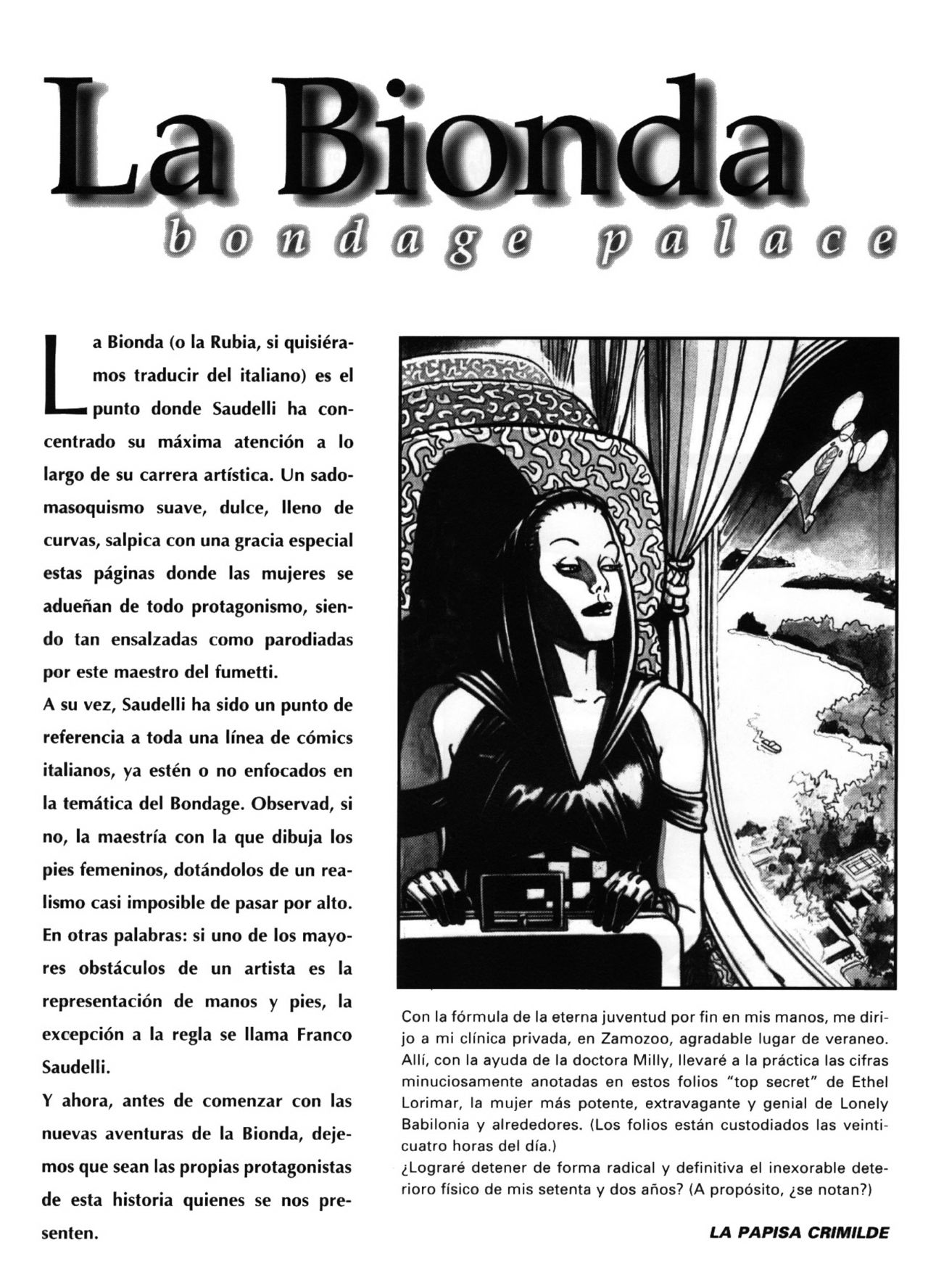 La Bionda - Bondage Palace 2 page 3 full