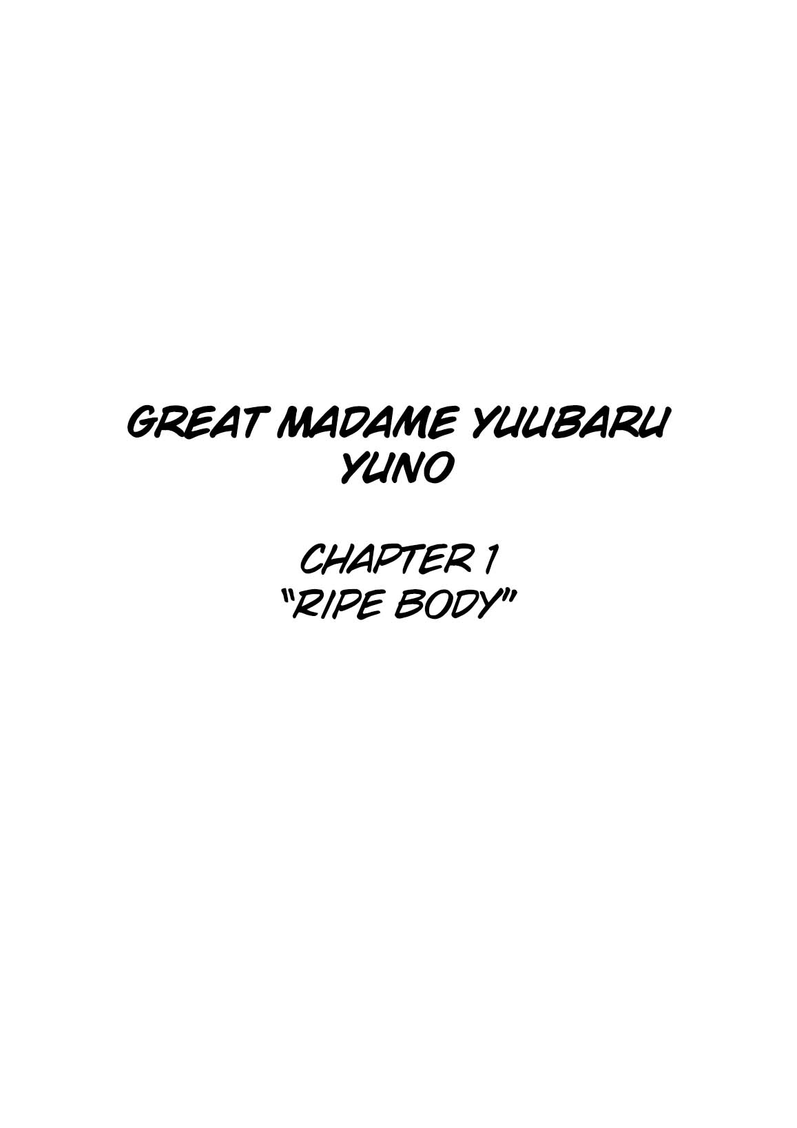 Heroine Harassment Great Madame Yuubari Yuno page 10 full
