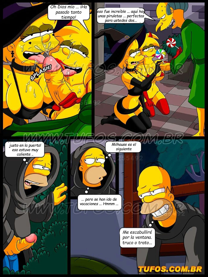 The Simpsons - Halloween Night page 10 full