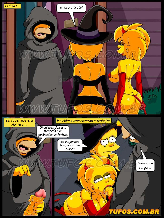 The Simpsons - Halloween Night page 11 full