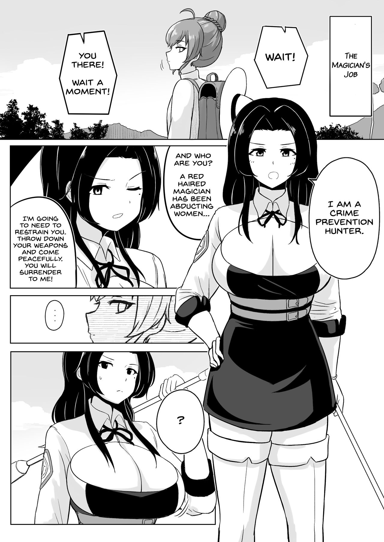 Ikedori Series 4 Page Manga page 1 full