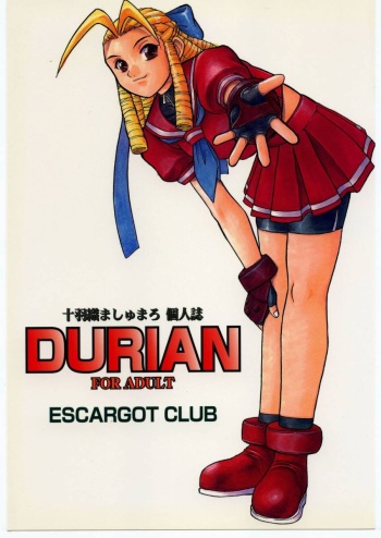 (C54) [Escargot Club (Juubaori Mashumaro)] DURIAN (Street Fighter) cover