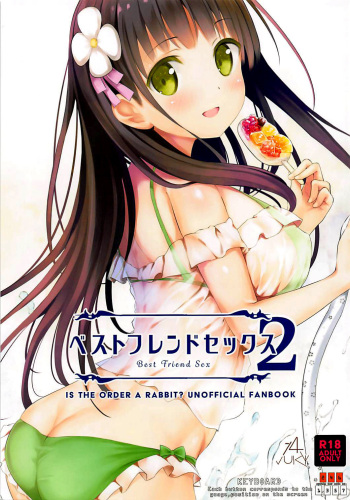 (C94) [14 (Dekochin Hammer)] Best Friend Sex 2 (Gochuumon wa Usagi desu ka?) [English] {Hennojin} cover