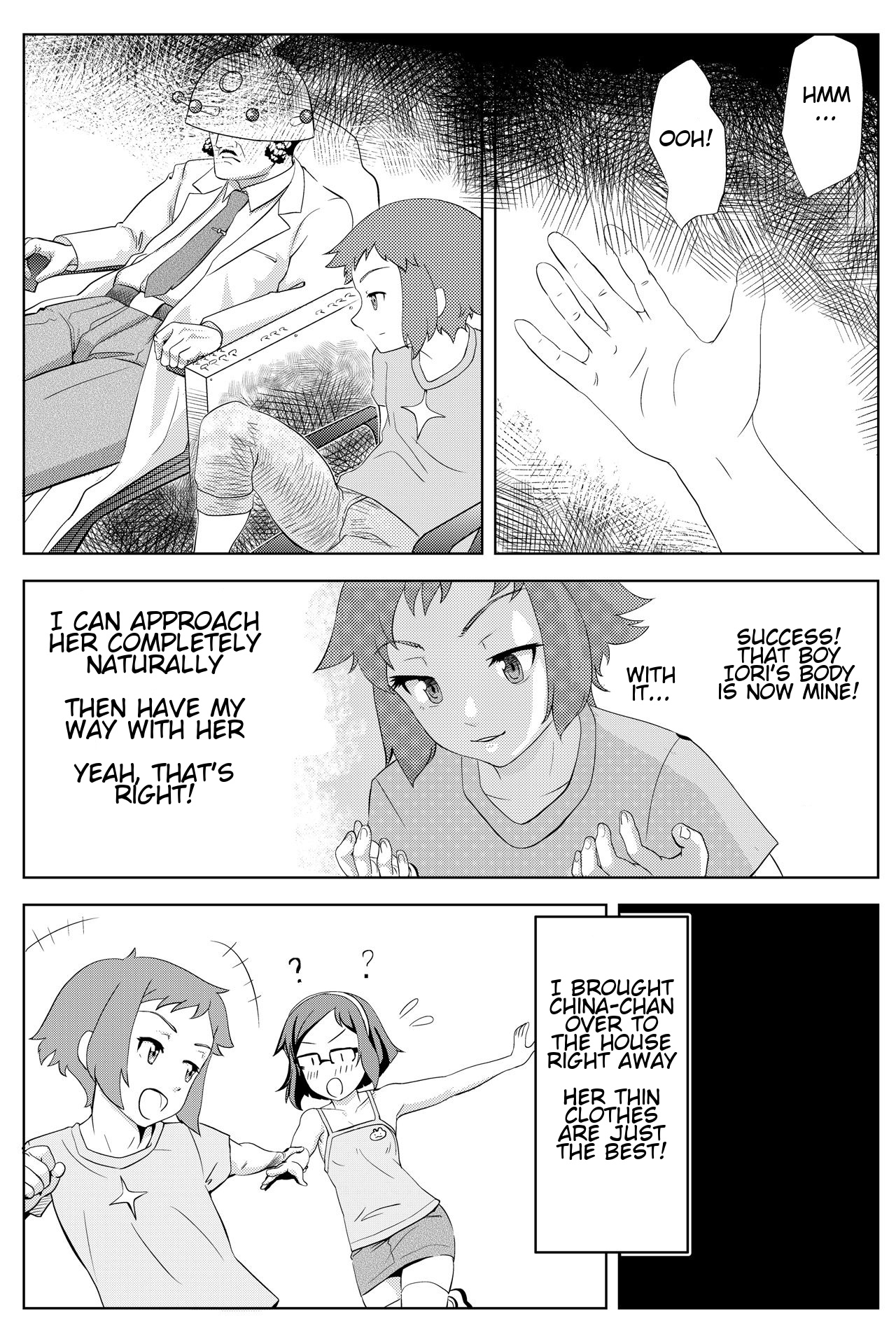 Sei-kun no Karada o Nottotta Ossan ni XX Sareru China-chan | The old man who Stole Sei's body to have his way with China-chan page 5 full