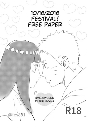 [Festival! (Fes)] Ouchi no Achikochi | Everywhere in the house (Naruto) [English] [Digital] cover