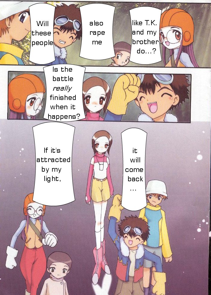 Hikari-chan To Issho | What Kari Did Back Then page 10 full