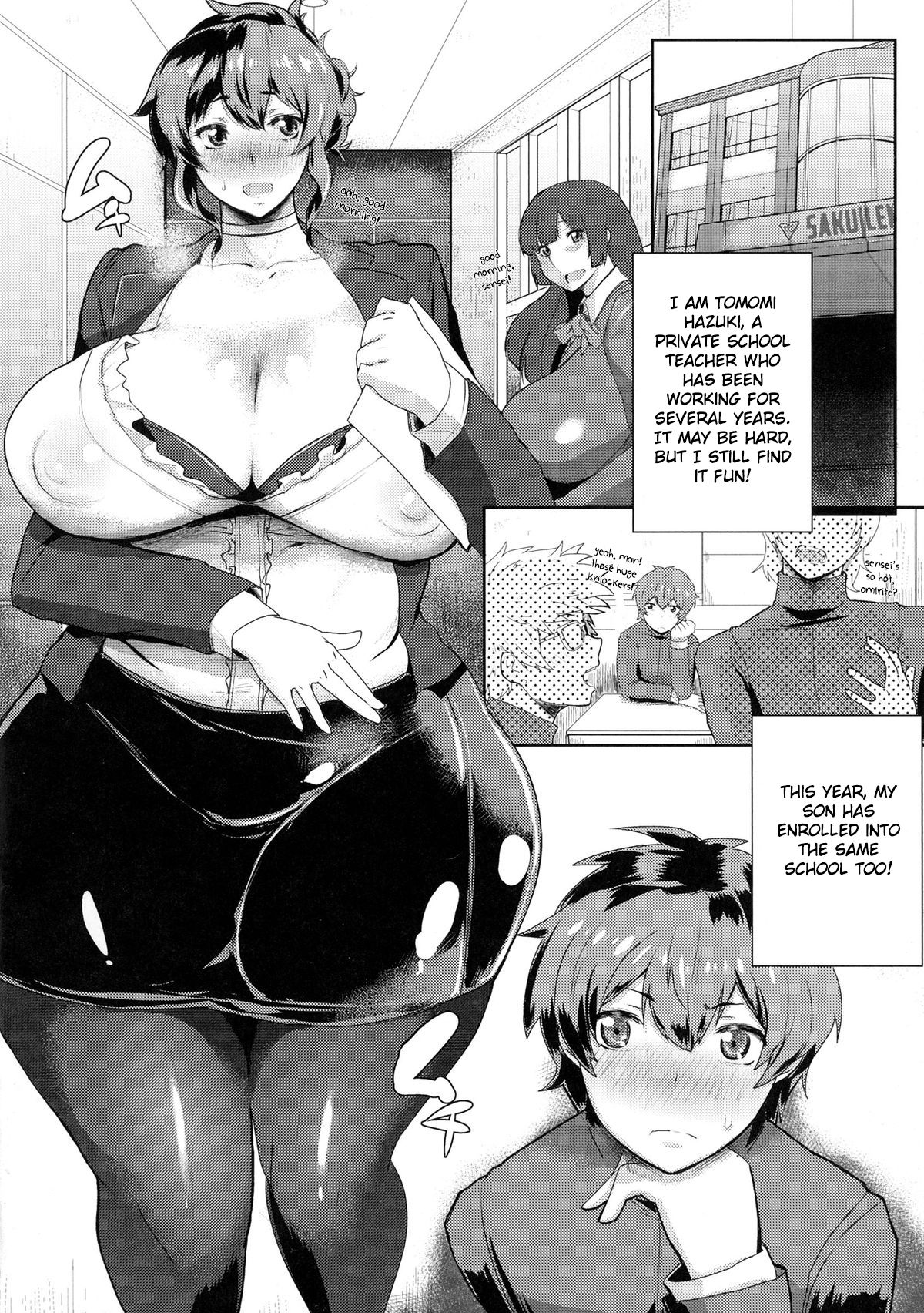 Muchi Niku Jokyoushi Tomomi Mama page 2 full