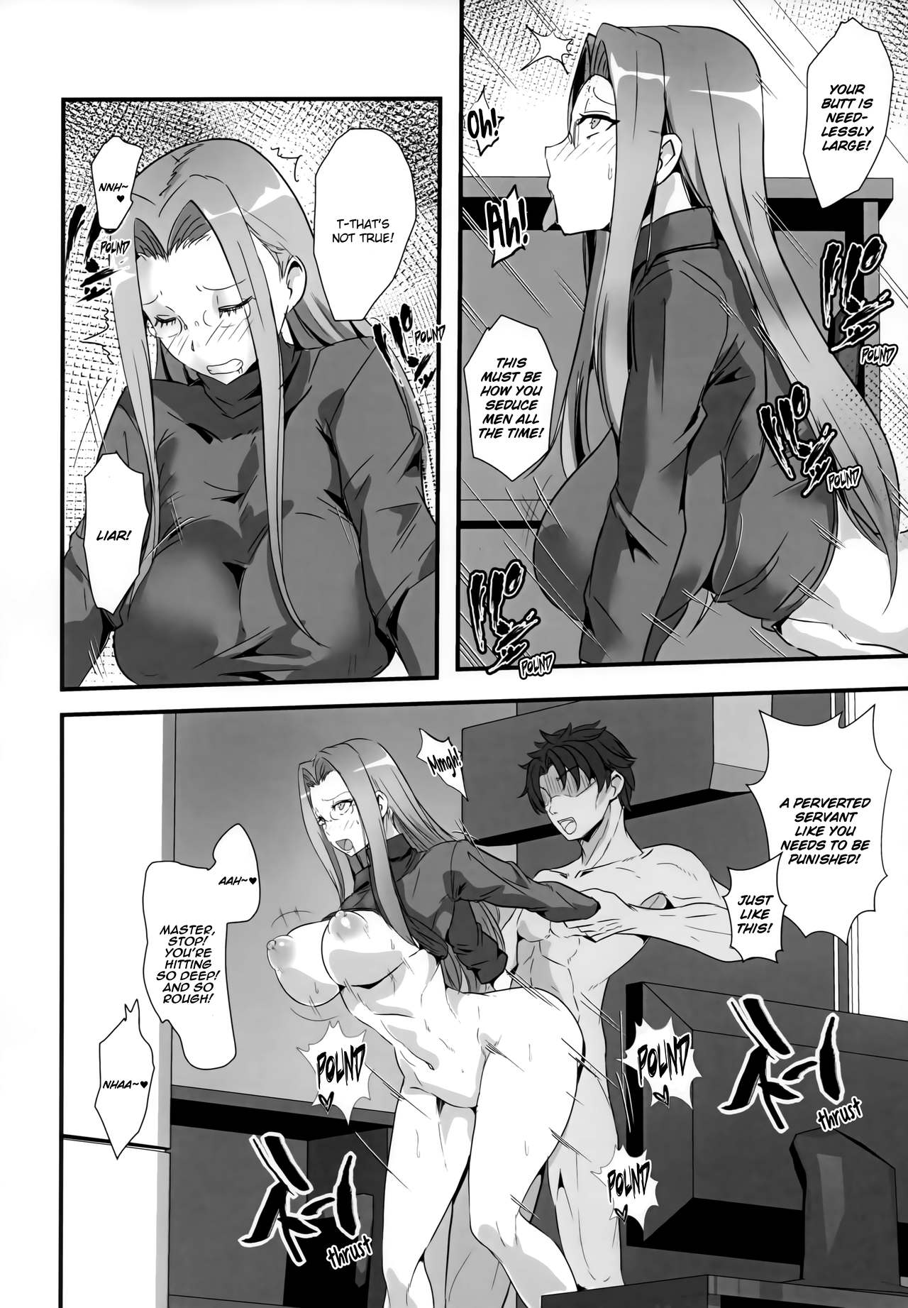 Rider-san to Dousei & Tonari no OL | Living Together With Rider and Next-Door OL Servant page 6 full