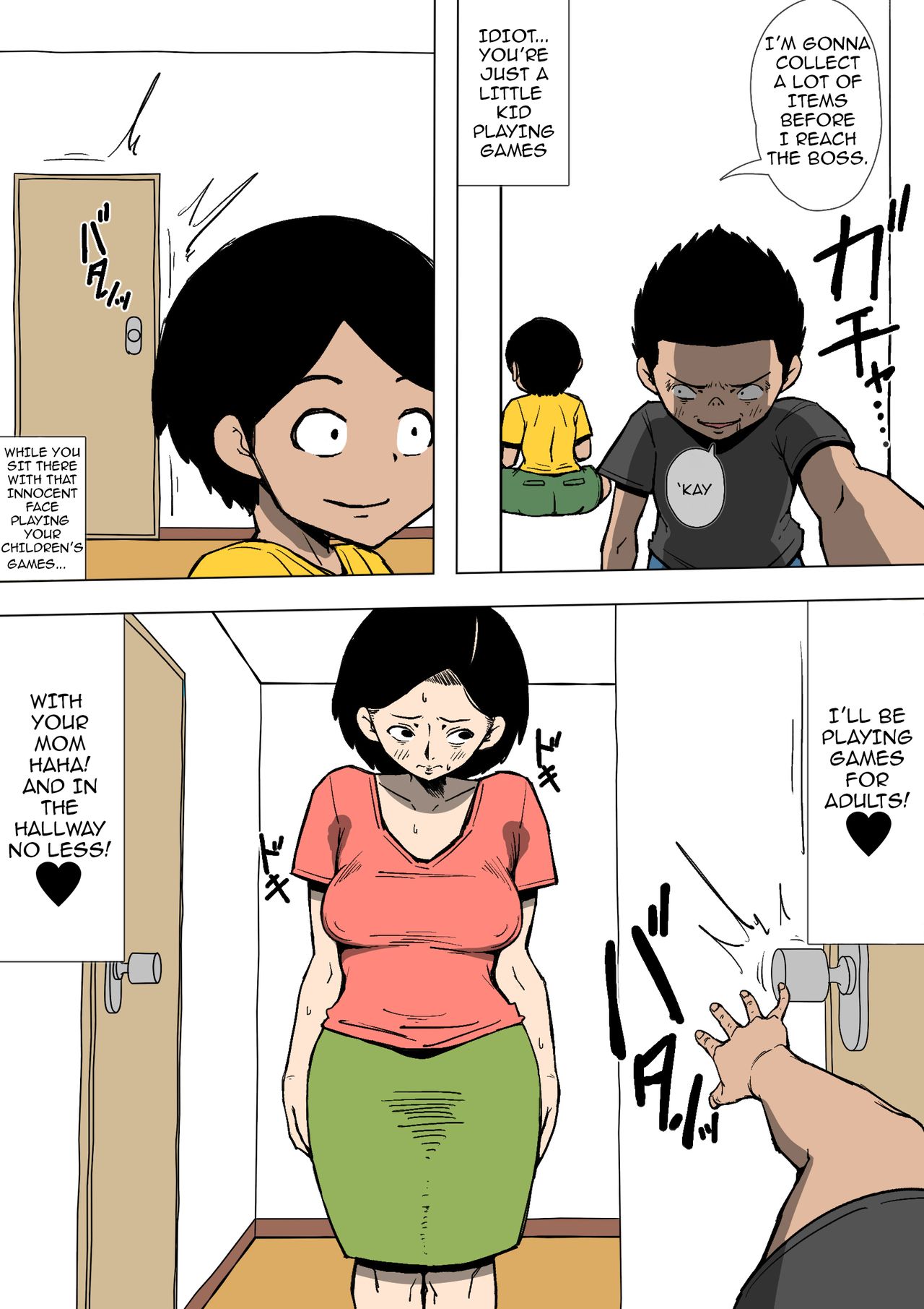 Okaa-san to Class no Yarichin ga | Mom and the Playboy Classmate page 11 full
