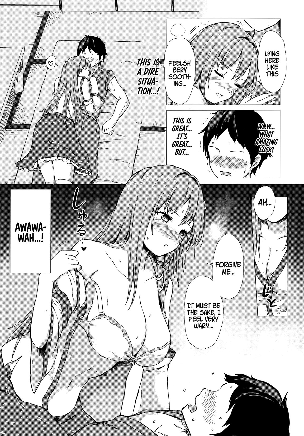 Sanae-san to Sweet Night | A Sweet Night with Sanae-san page 6 full