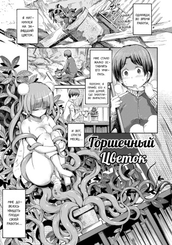 [Horitomo] Hachi no Ue no Flower | Горшечный цветок (Kentauros wa Hitori Ja Dekinai) [Russian] [Digital] cover