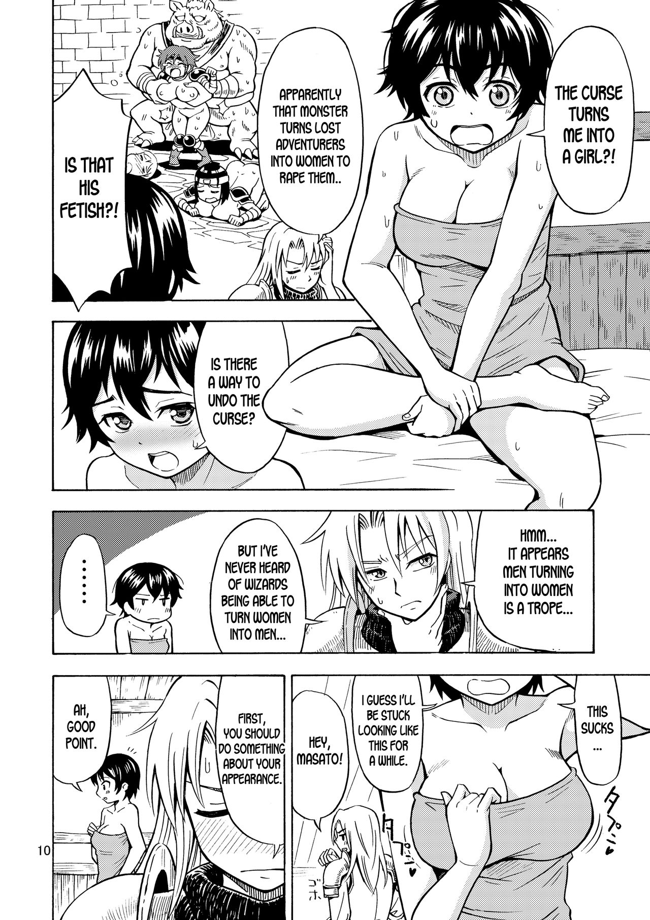 Yuusha wa Onnanoko ni Naru Noroi o Kakerareta! | The Hero Turned into a Girl and Got Cursed! page 12 full