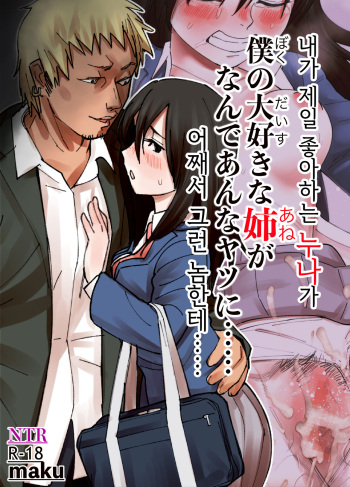 [maku] Boku no Daisuki na Ane ga Nande Anna Yatsu ni...... | 내가 제일 좋아하는 누나가 어째서 그런 놈한테…… [Korean] cover