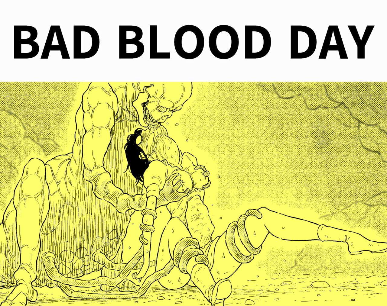BAD BLOOD DAY "Ugomeku Shokushu to Kowasareru Heroine no Karada" page 1 full