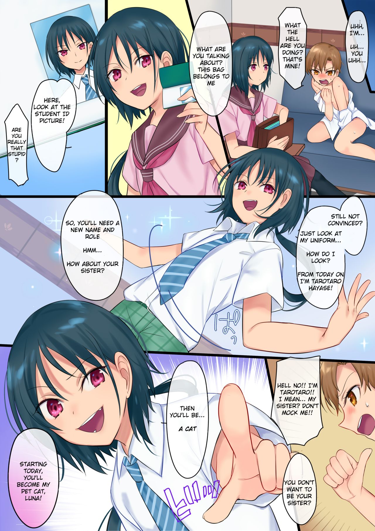 Akuma no Aigan Pet ~Zetsubou no Mesu-ka Seisai!!~ | Transformed into the Devil's Desperate Pet Bitch!! page 11 full