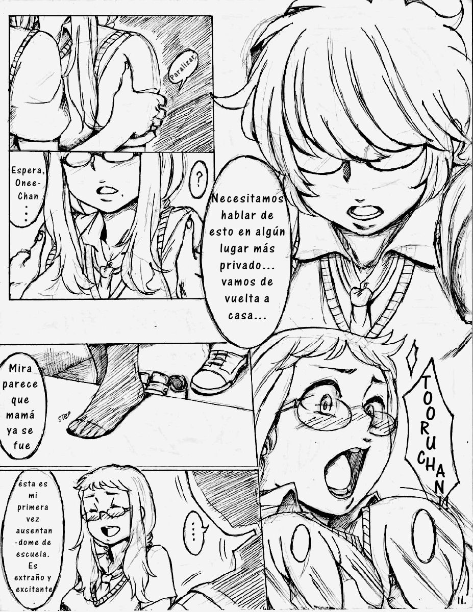 Taboo Project Chapter 3 - Deja Que Onee-Chan Te Concenza page 12 full