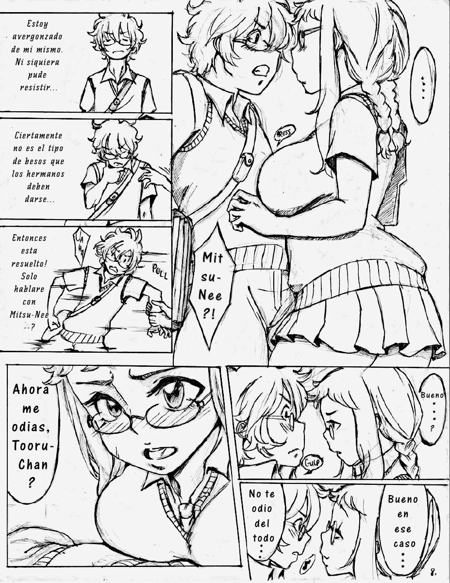 Taboo Project Chapter 3 - Deja Que Onee-Chan Te Concenza page 9 full