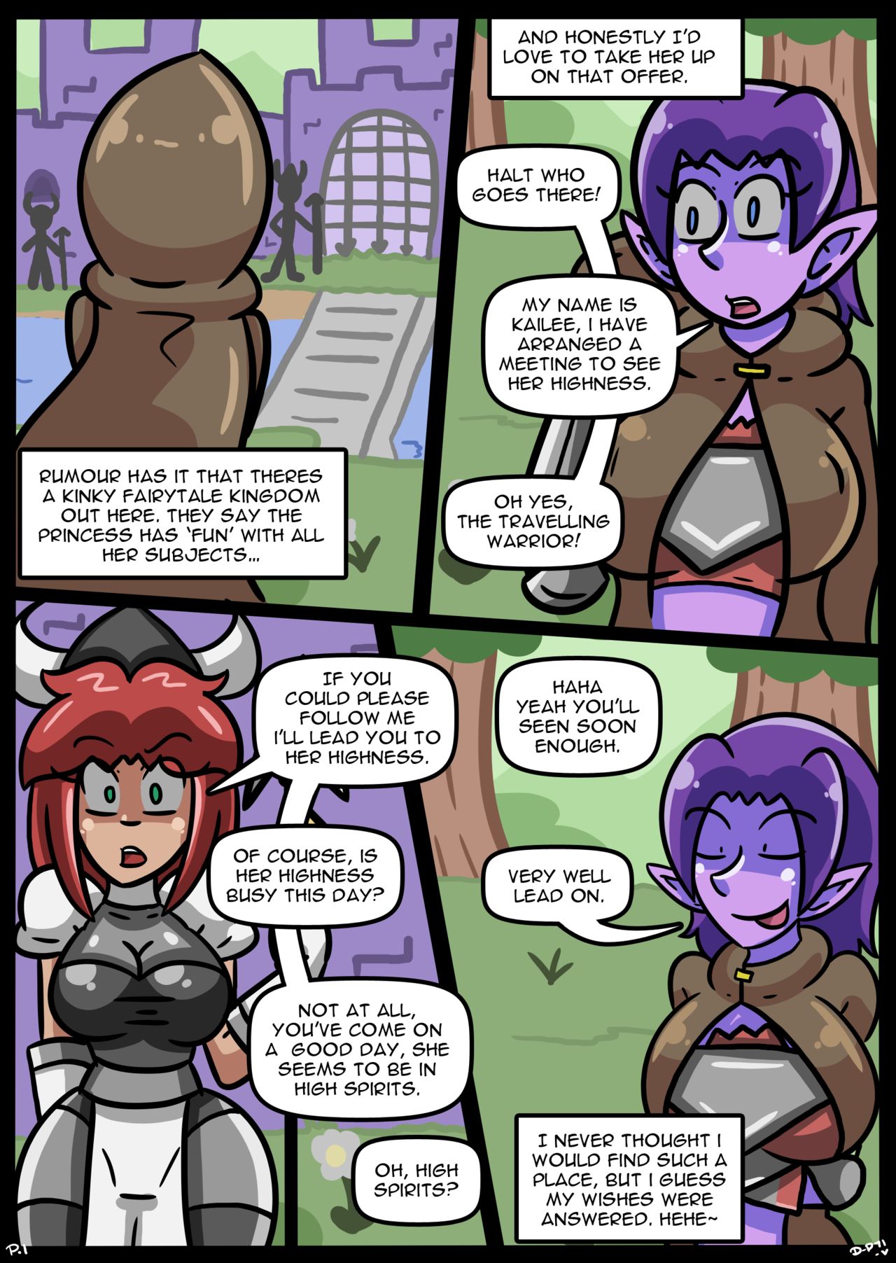 Kai's Kinky Adventure page 1 full