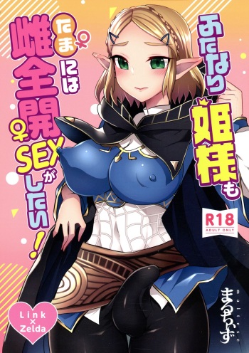 (Futaket 16) [Maltese (Runrun)] Futanari Hime-sama mo Tamani wa Mesu Zenkai SEX ga shitai! (The Legend Of Zelda) cover