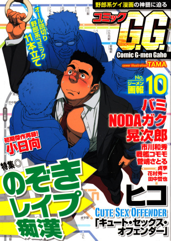 Comic G-men Gaho No.10 Nozoki・Rape・Chikan cover