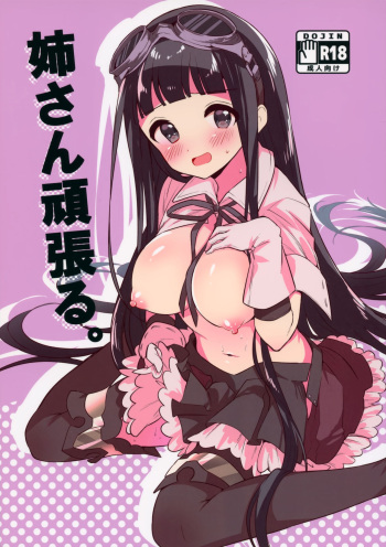 (C96) [Hoshimitai (Kaede)] Onee-san Ganbaru. (Granblue Fantasy) cover