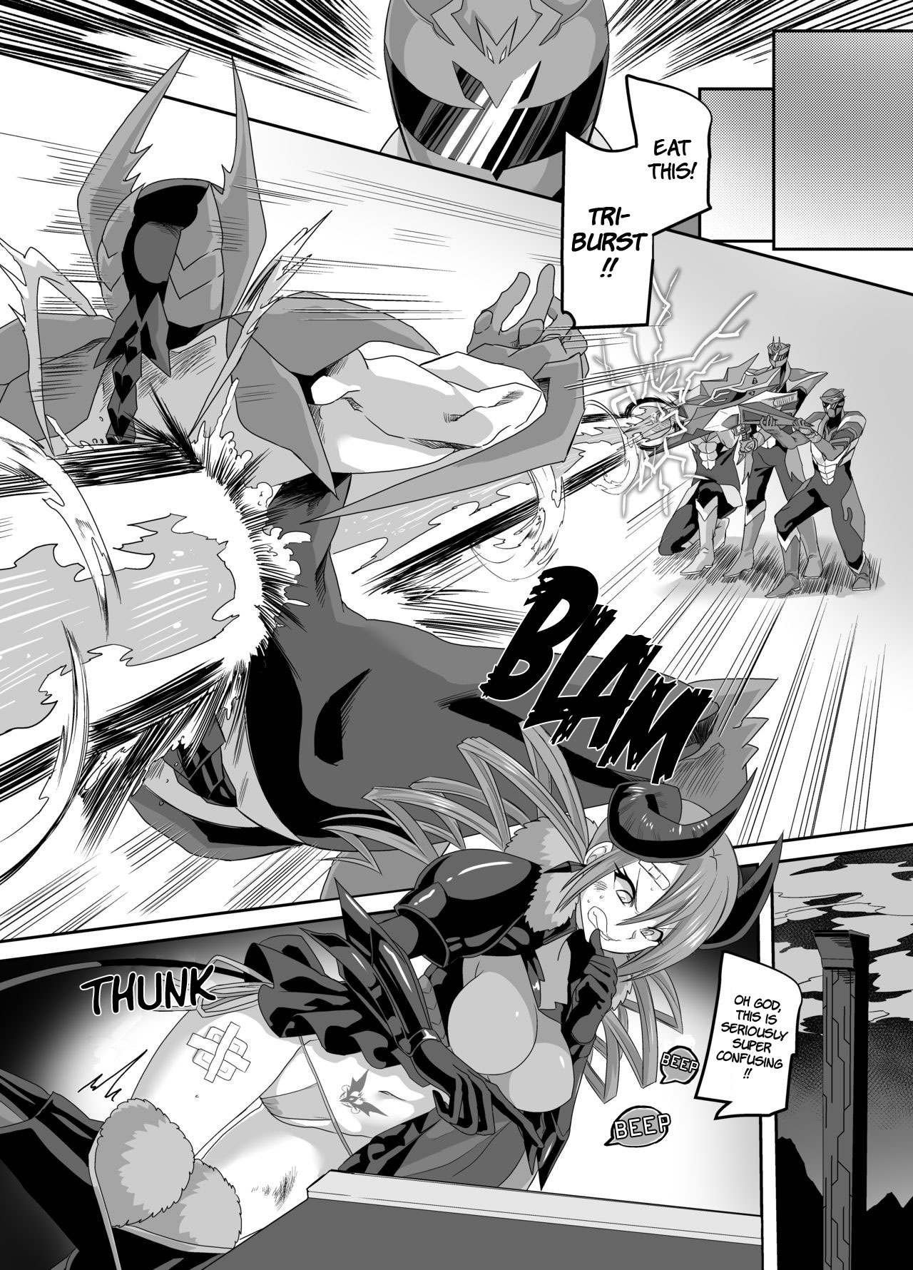 Saikyou no Seigi no Hero wa Kagami no Naka de wa Saijaku no Kaijin | The Strongest Hero of Justice is the Weakest Villain in the Mirror page 3 full