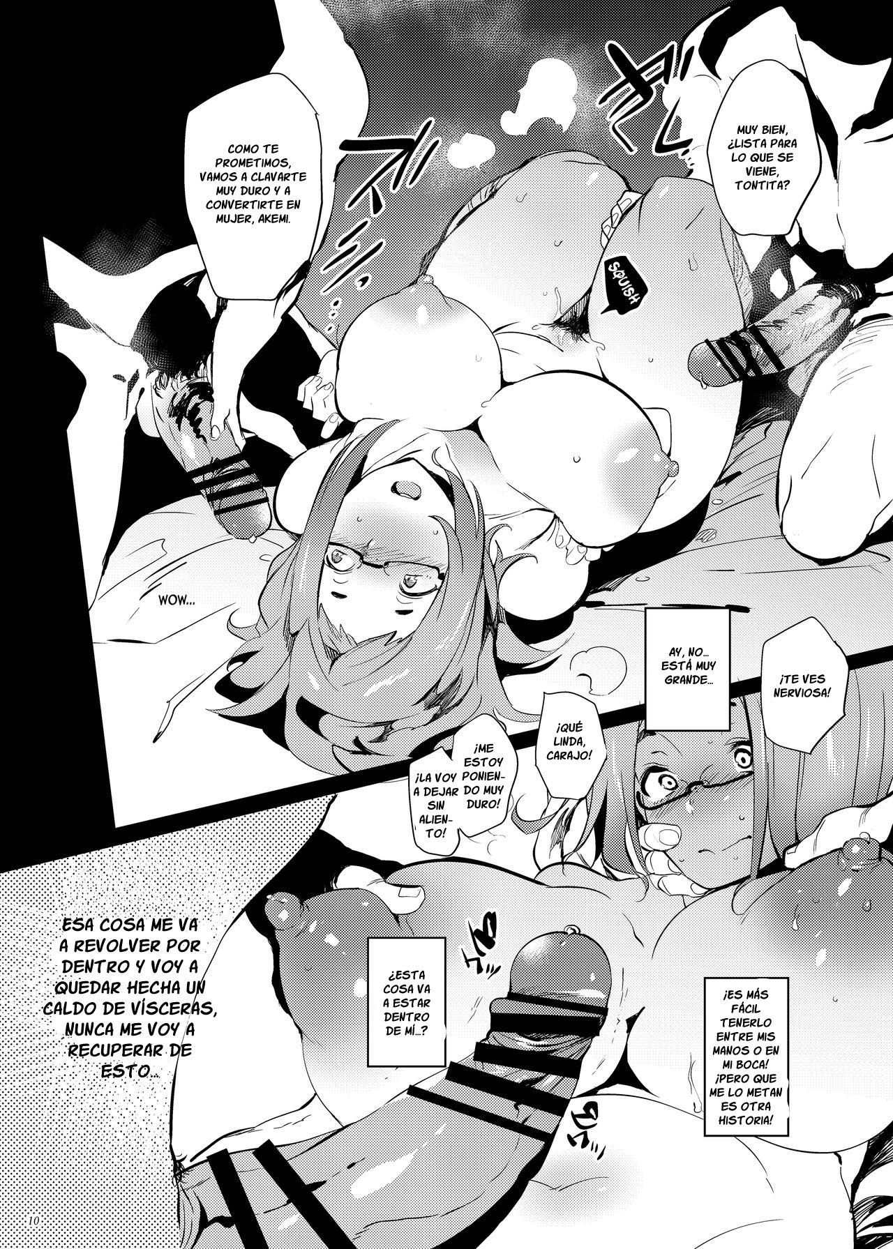 Gokujou Kusozako Busumesu Manko page 9 full