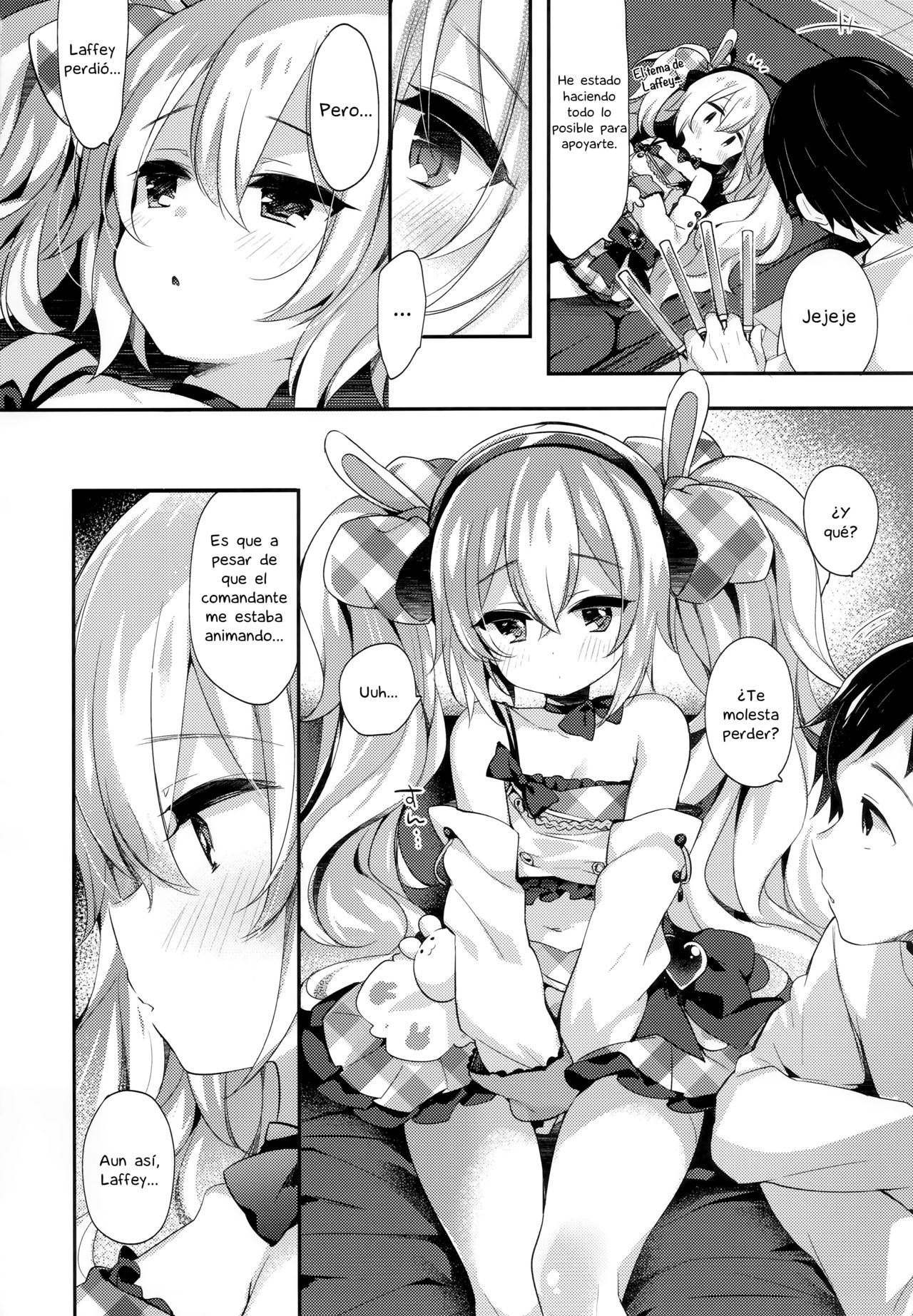 Ganbaru Laffey wa Gohoubi ga Hoshiin da yo | Dandole a Laffey la Recompensa que Merece page 5 full
