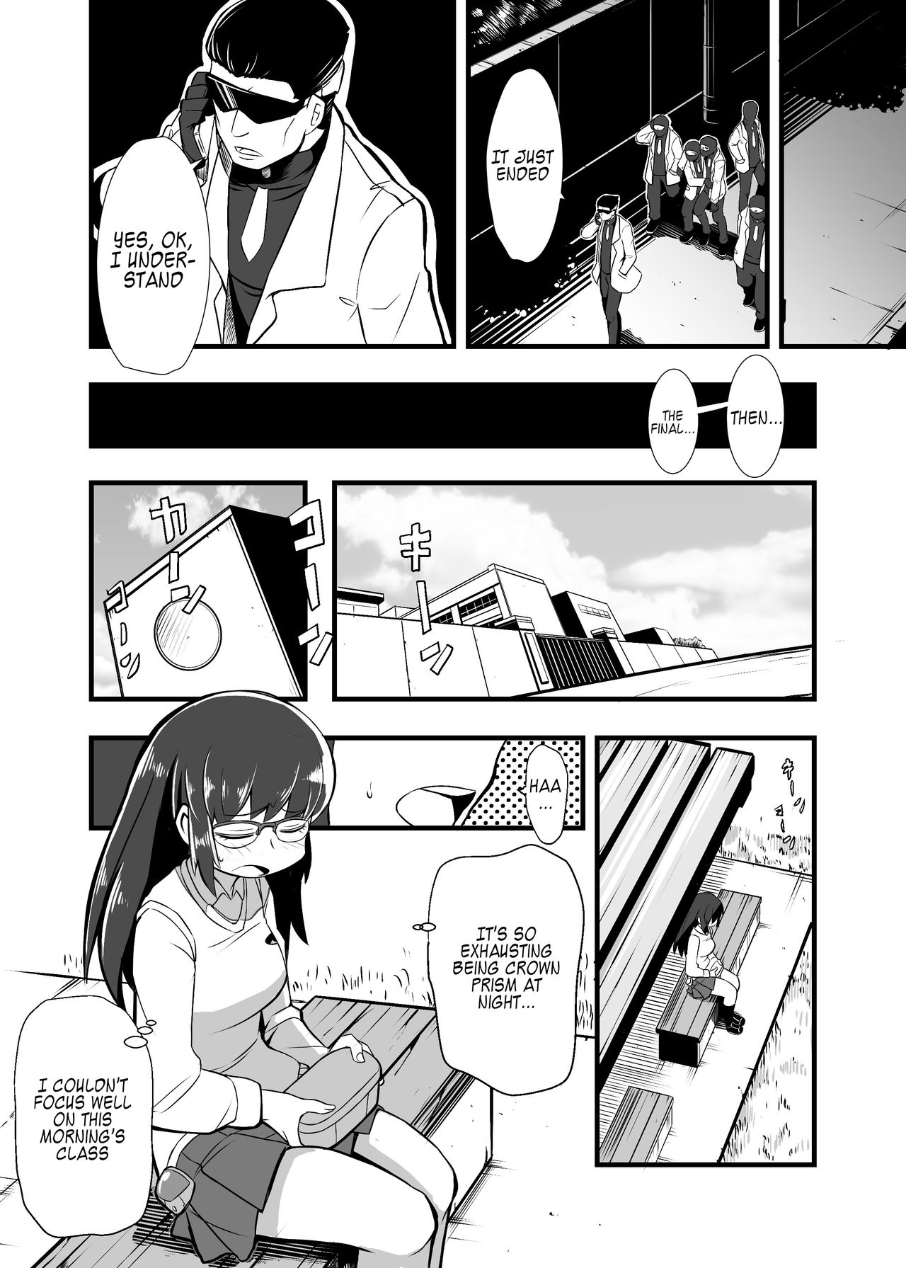 Aku no Soshiki ni Haiboku Shite Ryoujoku Sareru Henshin Heroine Prism Crown page 12 full