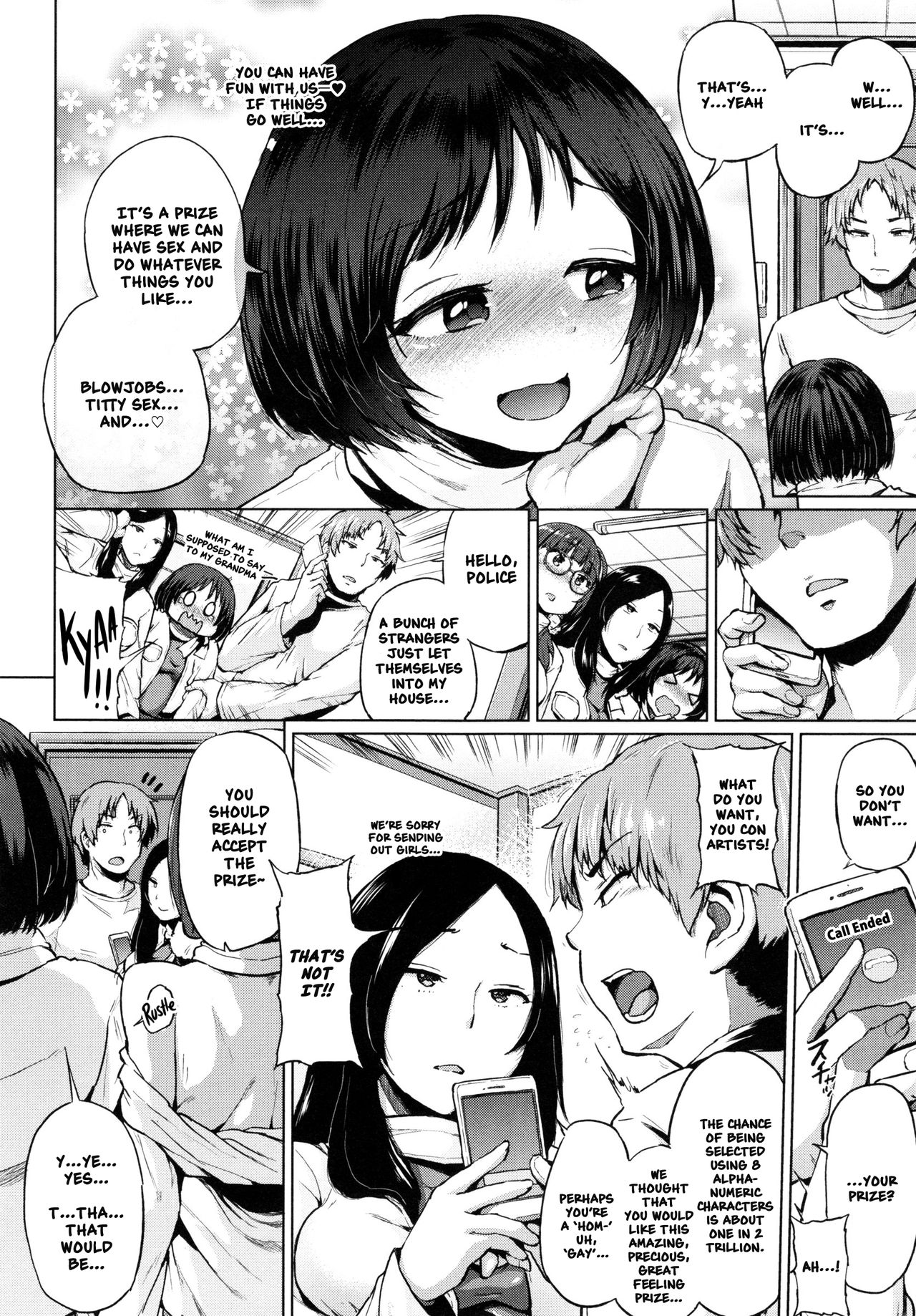Tousen!! S・E・X☆girls ~Anata no Ouchi de Pakorimasu~ | Winner!! S・E・X☆girls ~We'll Fuck at Your Home~ page 4 full