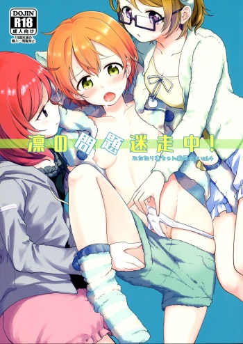 (C97) [Kurocan (Itsuki Kuro)] Rin no Mondai Meisou-chuu! (Love Live!) cover