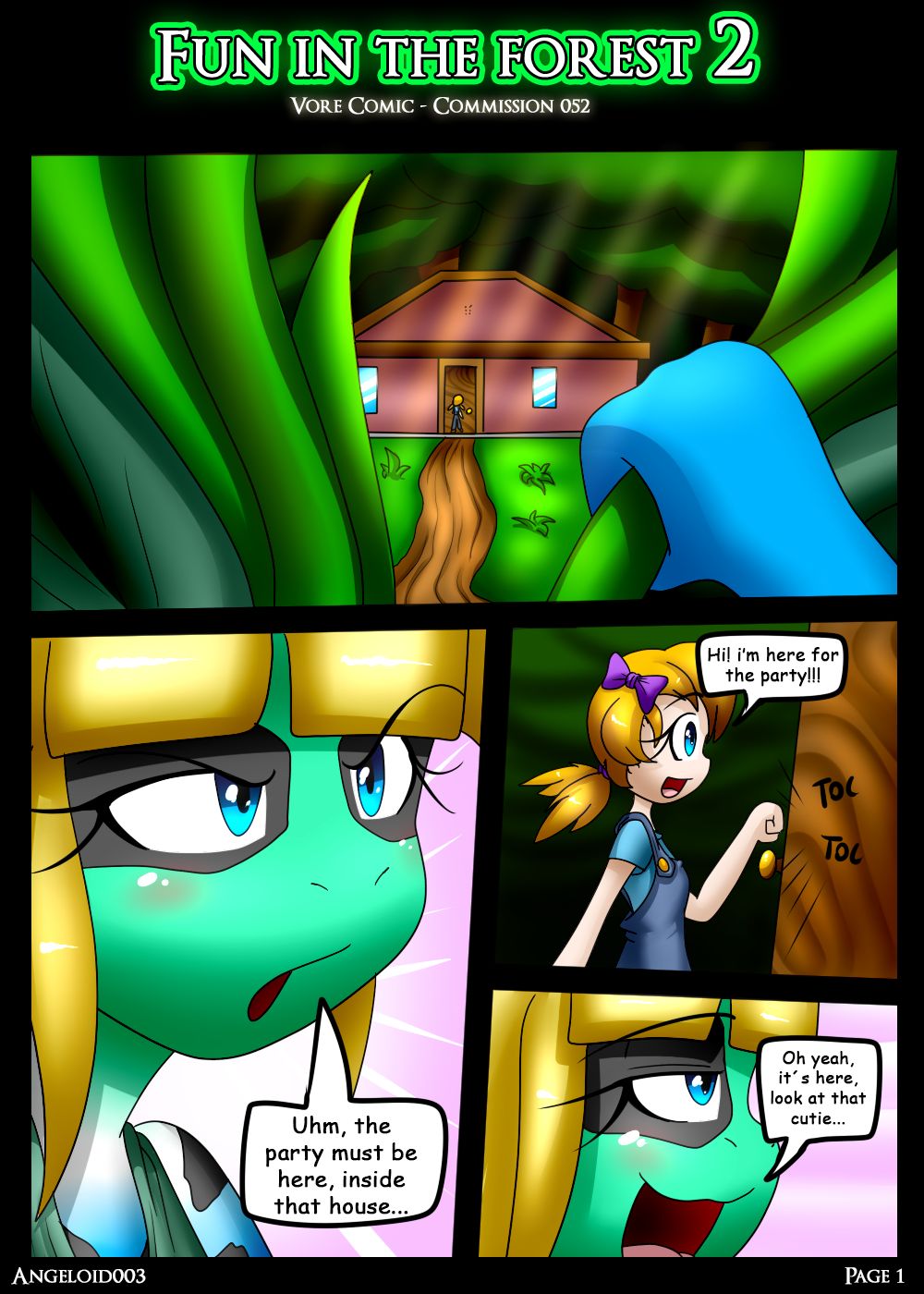 Comm052 - Fun in the Forest 2 page 1 full