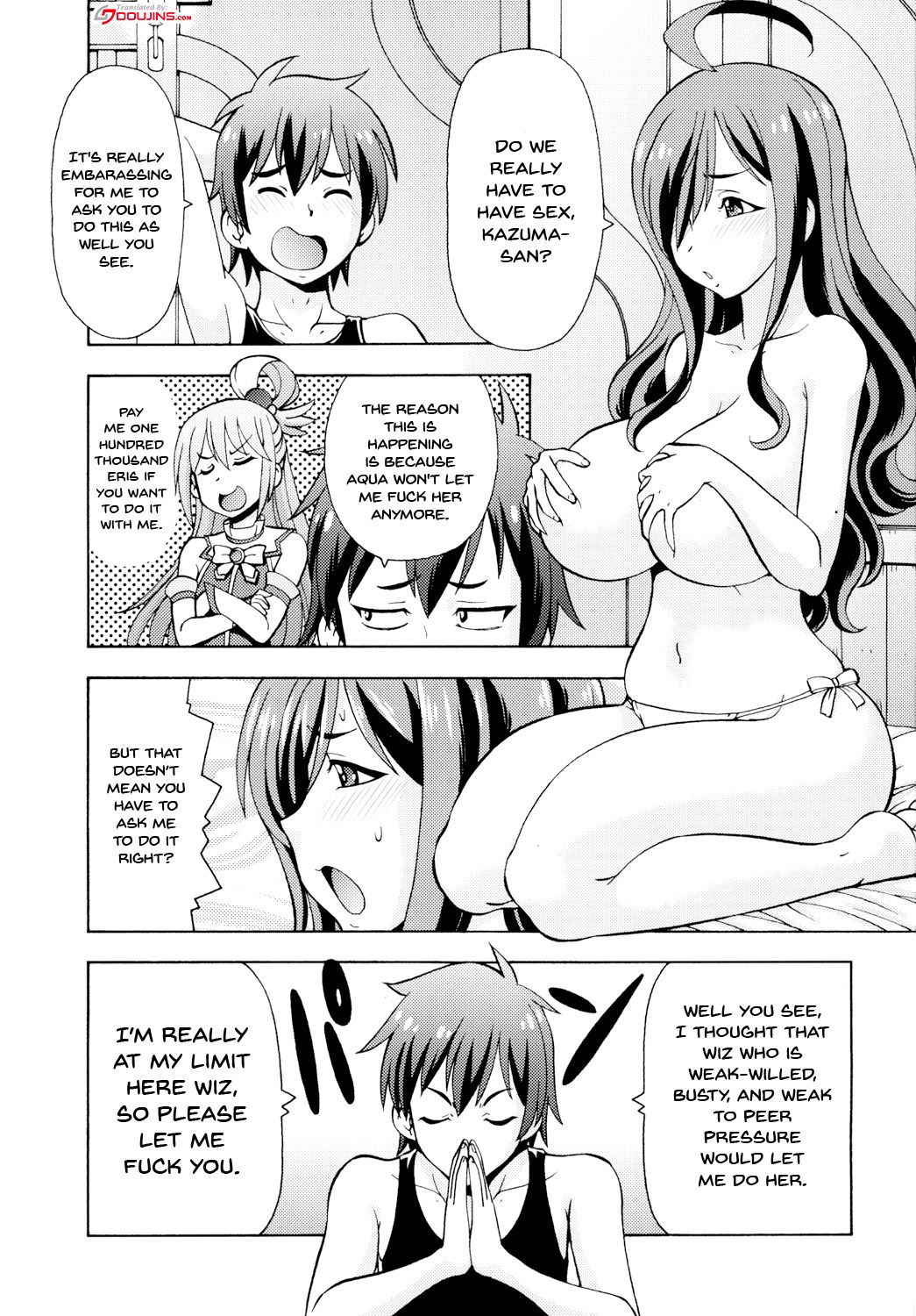 Ero Subarashii Sekai ni Nakadashi o! 3 page 2 full