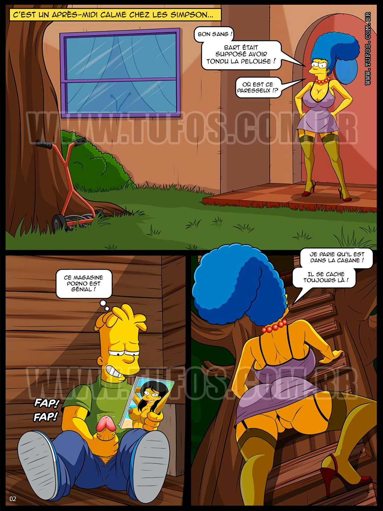 The Simpsons 12 - Grimpée dans la cabane - page 2 full