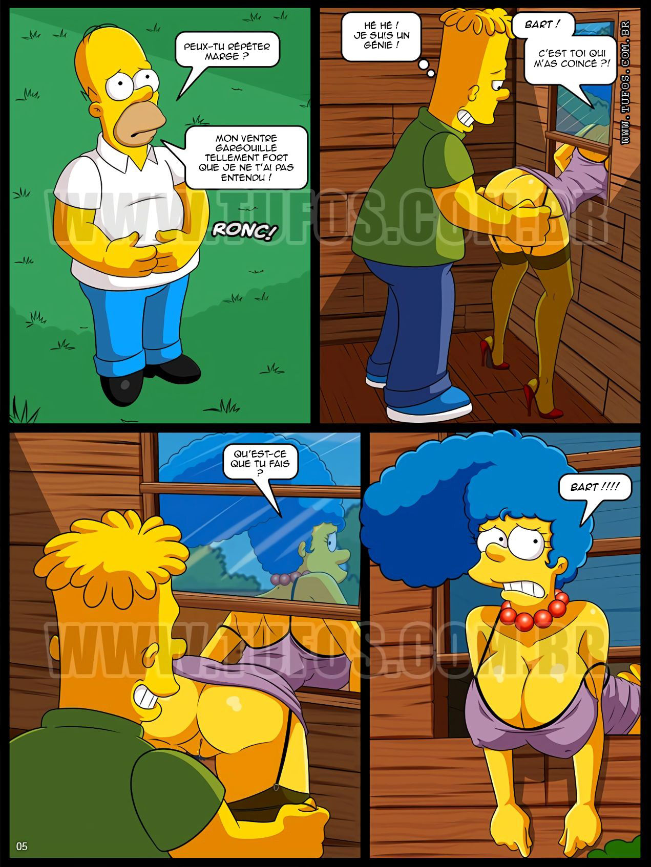 The Simpsons 12 - Grimpée dans la cabane - page 5 full