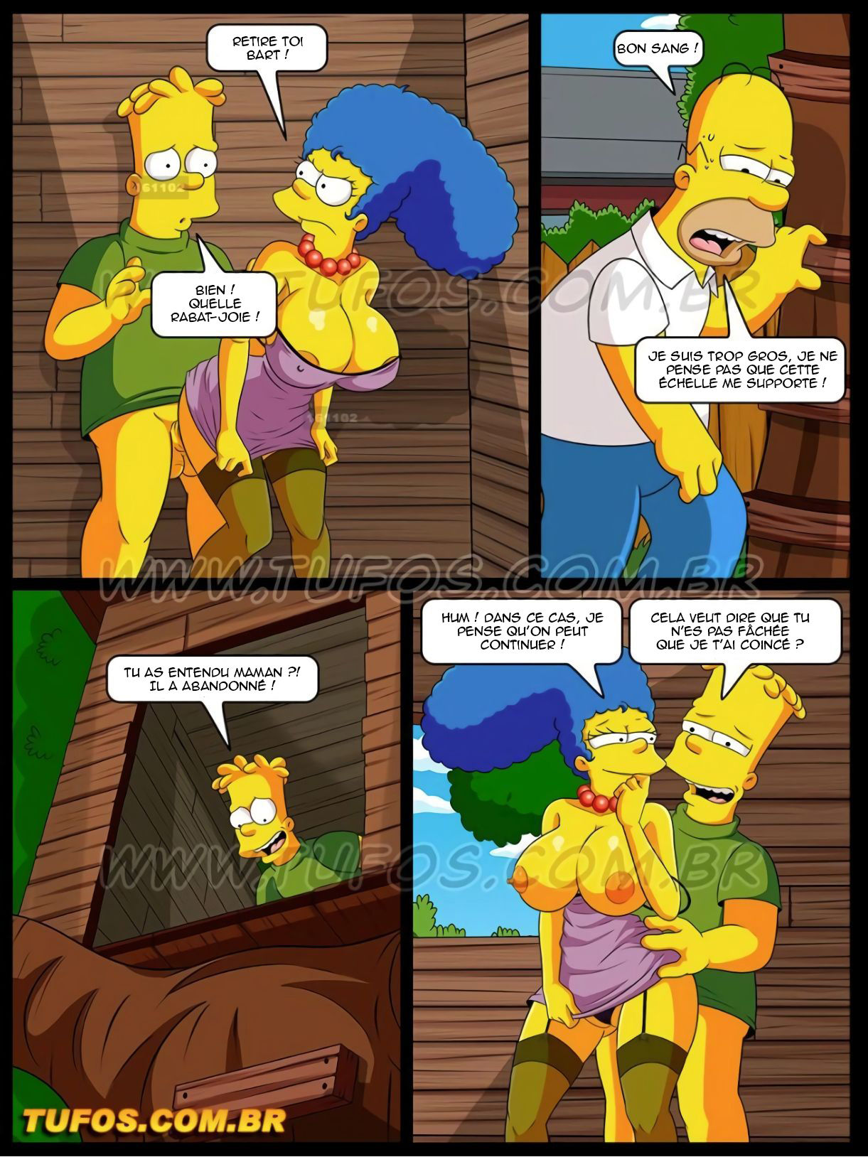 The Simpsons 12 - Grimpée dans la cabane - page 9 full