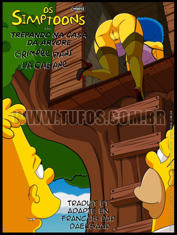 [Croc] The Simpsons 12 - Grimpée dans la cabane - [French] cover