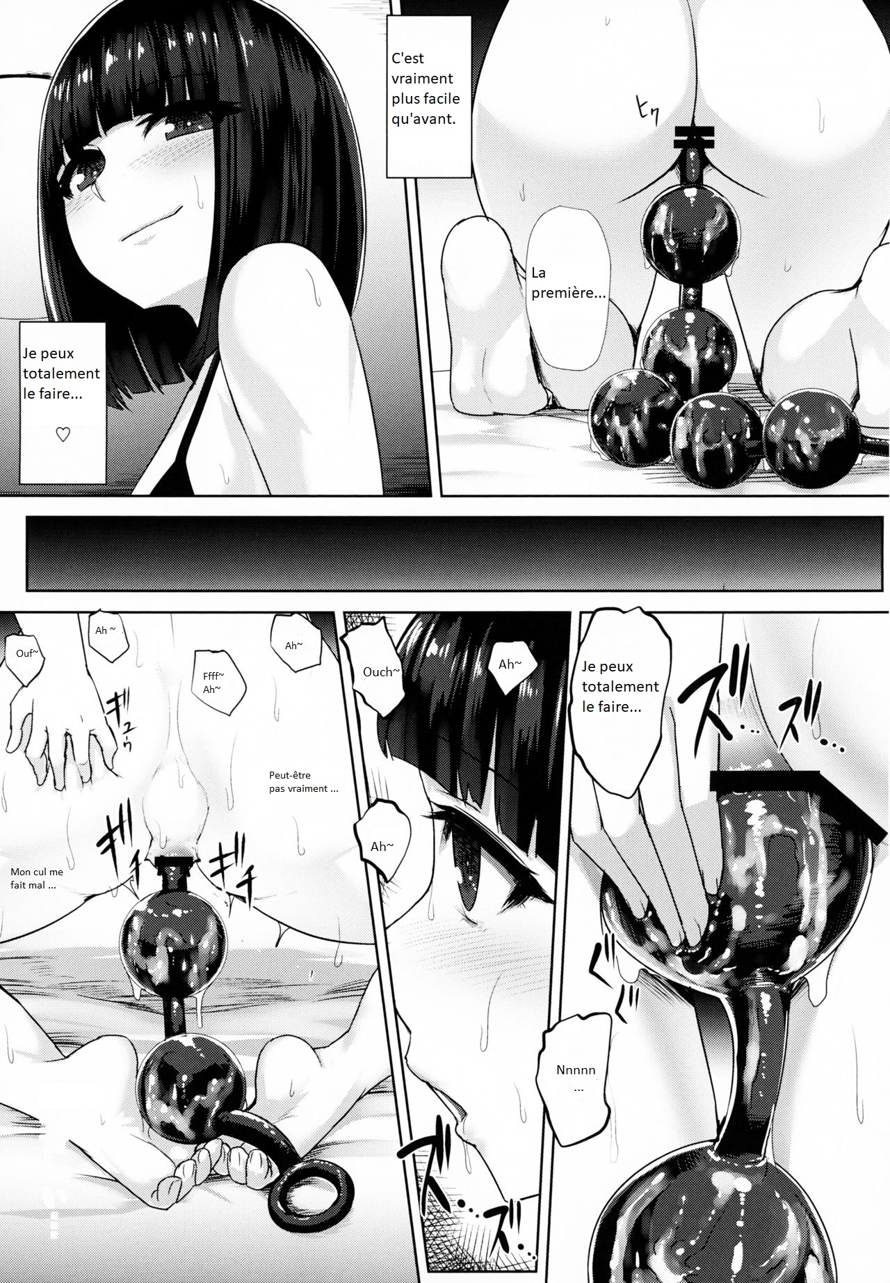 Oshiri-san no Shiriana Jii Kiroku | Le record de masturbation du trou du cul d'Ojiri page 10 full