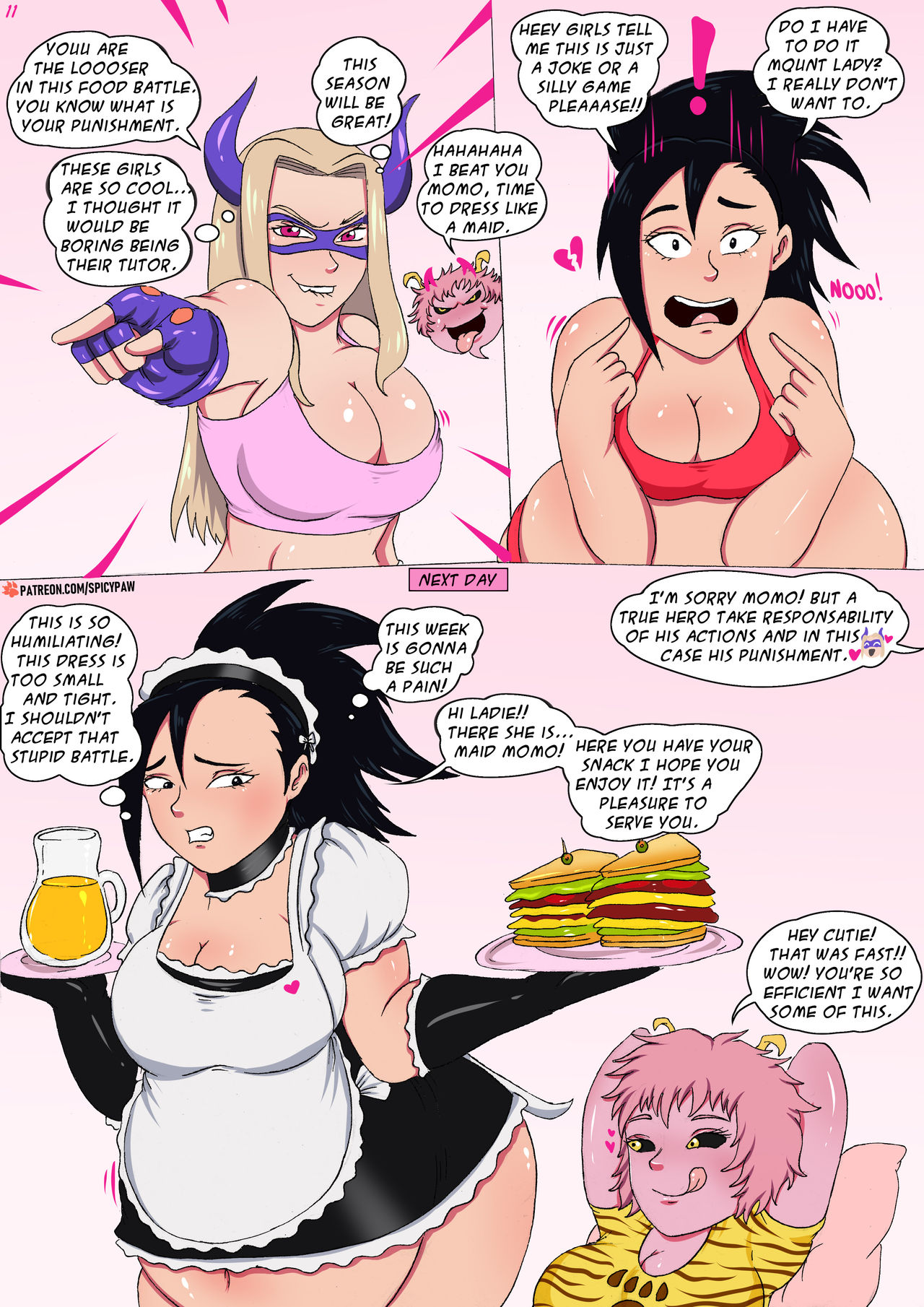 More Food! More Power! 3 - Mina Ashino page 12 full