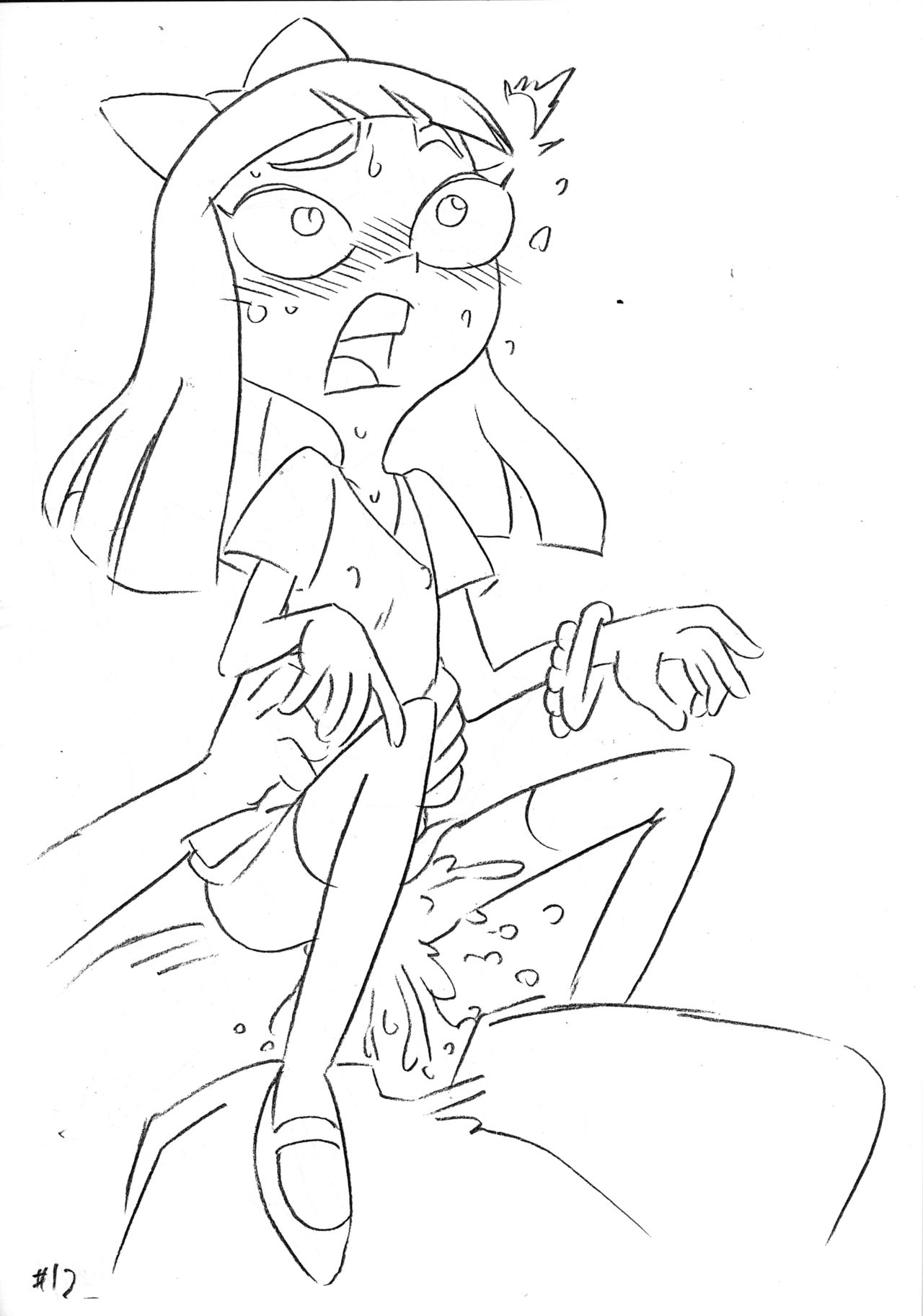 Psychosomatic Counterfeit Ex: Stacy in Early Age page 11 full