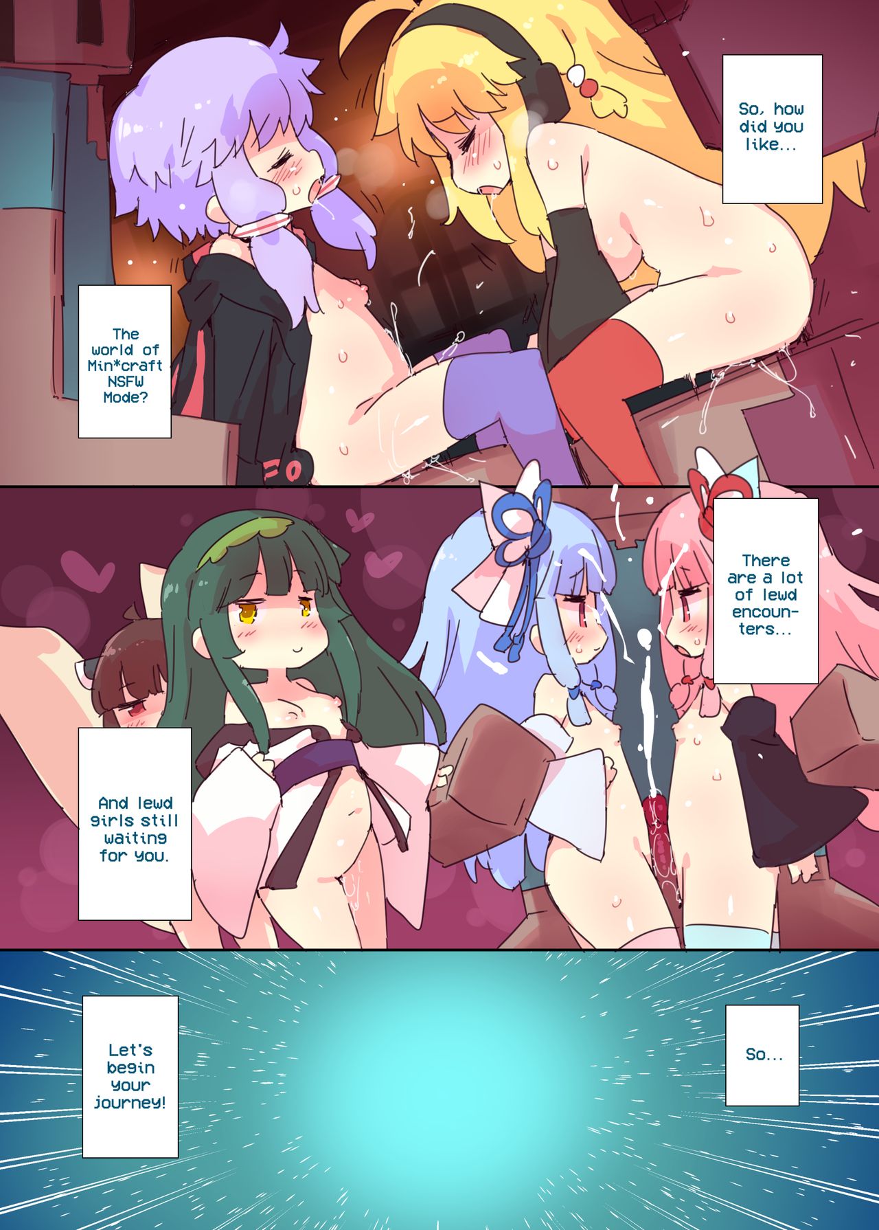 Ecchi na M*necraft Goannai Bon | M*necraft: NSFW Mode page 10 full