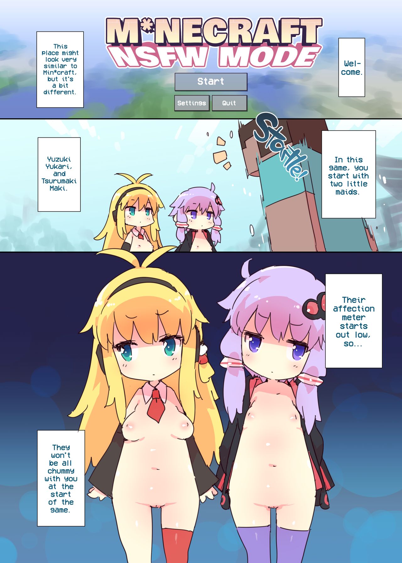 Ecchi na M*necraft Goannai Bon | M*necraft: NSFW Mode page 2 full