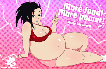 [SpicyPaw] More Food! More Power! 2 - Momo Yaoyozuru (Boku no Hero Academia) cover