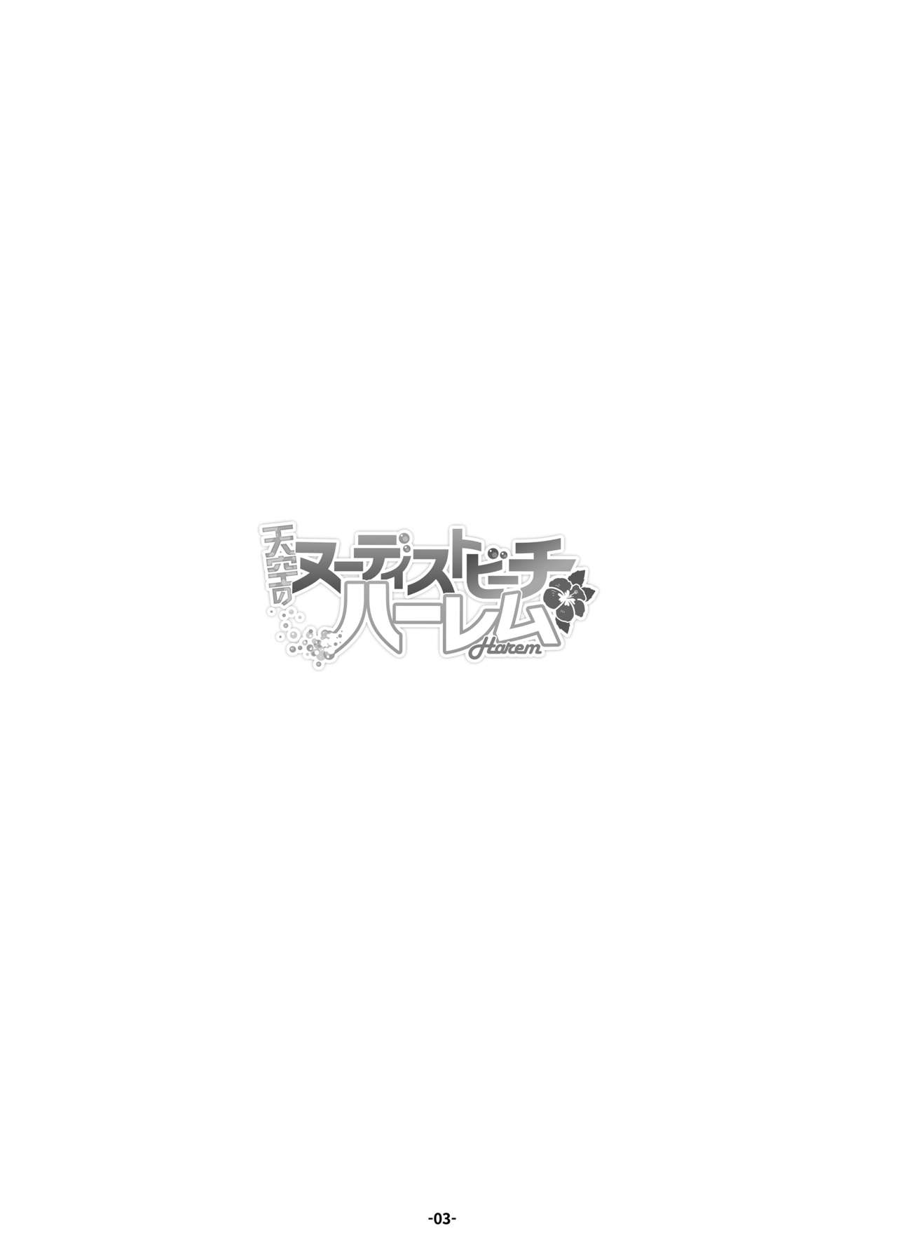 Tenkuu no Nudist Beach Harem page 3 full