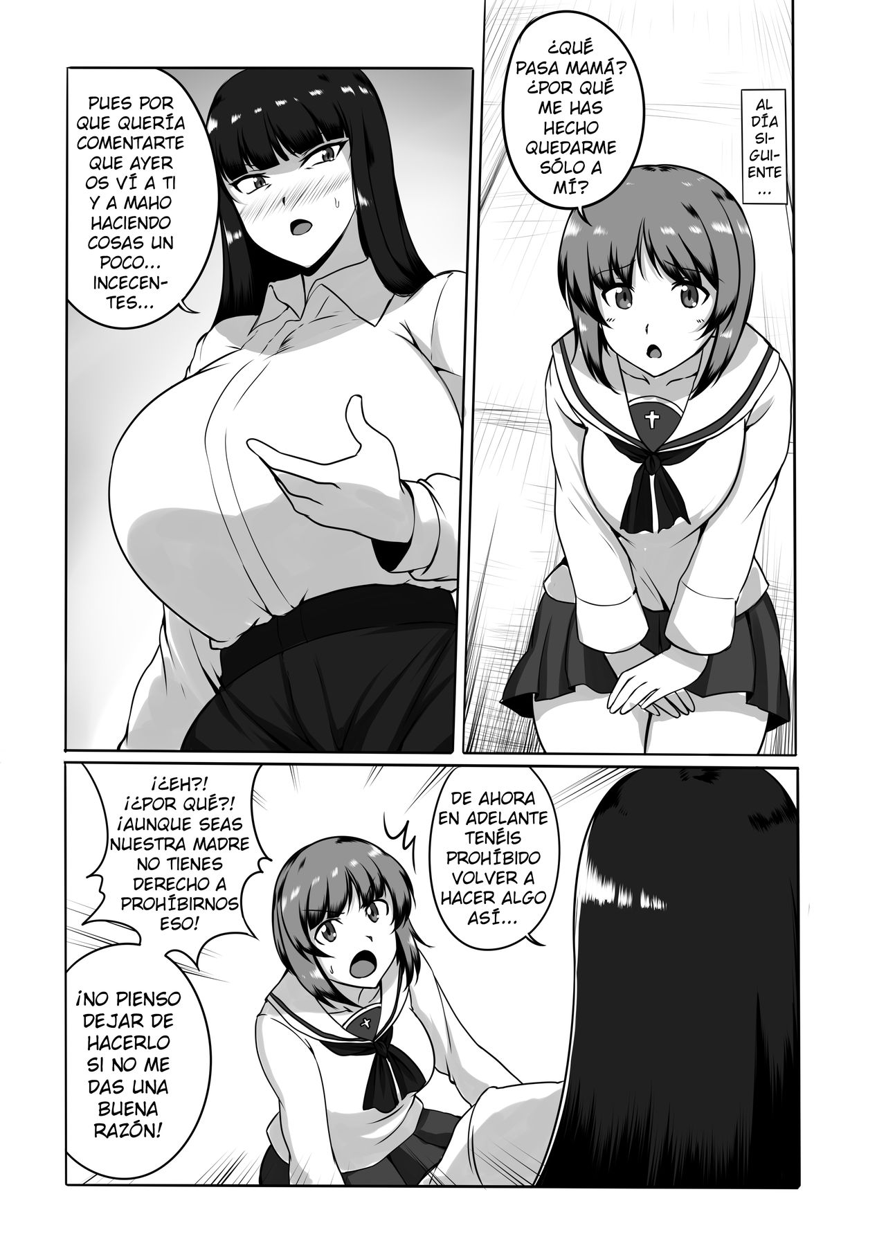 Musume no Chinpo to Tatakau Iemoto | La intensa lucha contra el pene de mi hija page 5 full