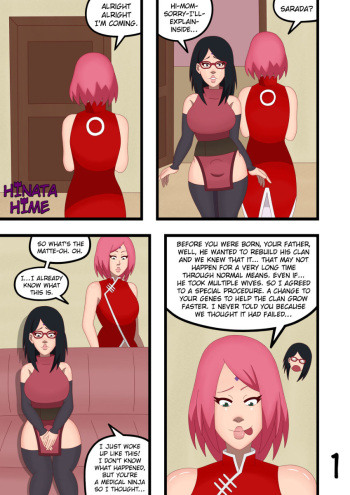 [Hinata-hime] Sarada: Revival (Naruto) cover