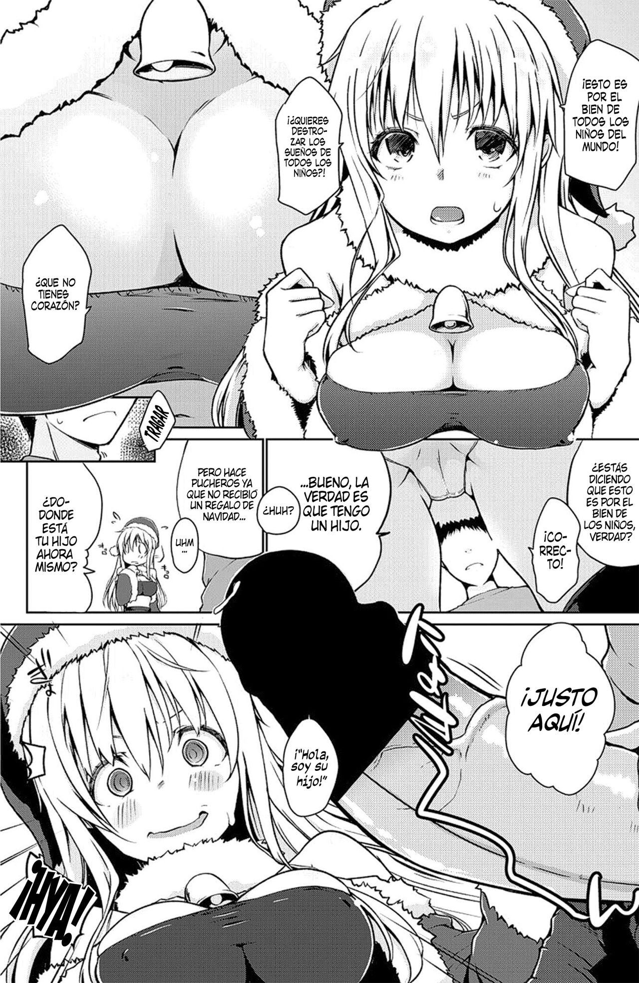 Megumarenai Santa ni Ai no Te wo! | ¿Le podrías dar una mano a este Santa necesitado? page 3 full